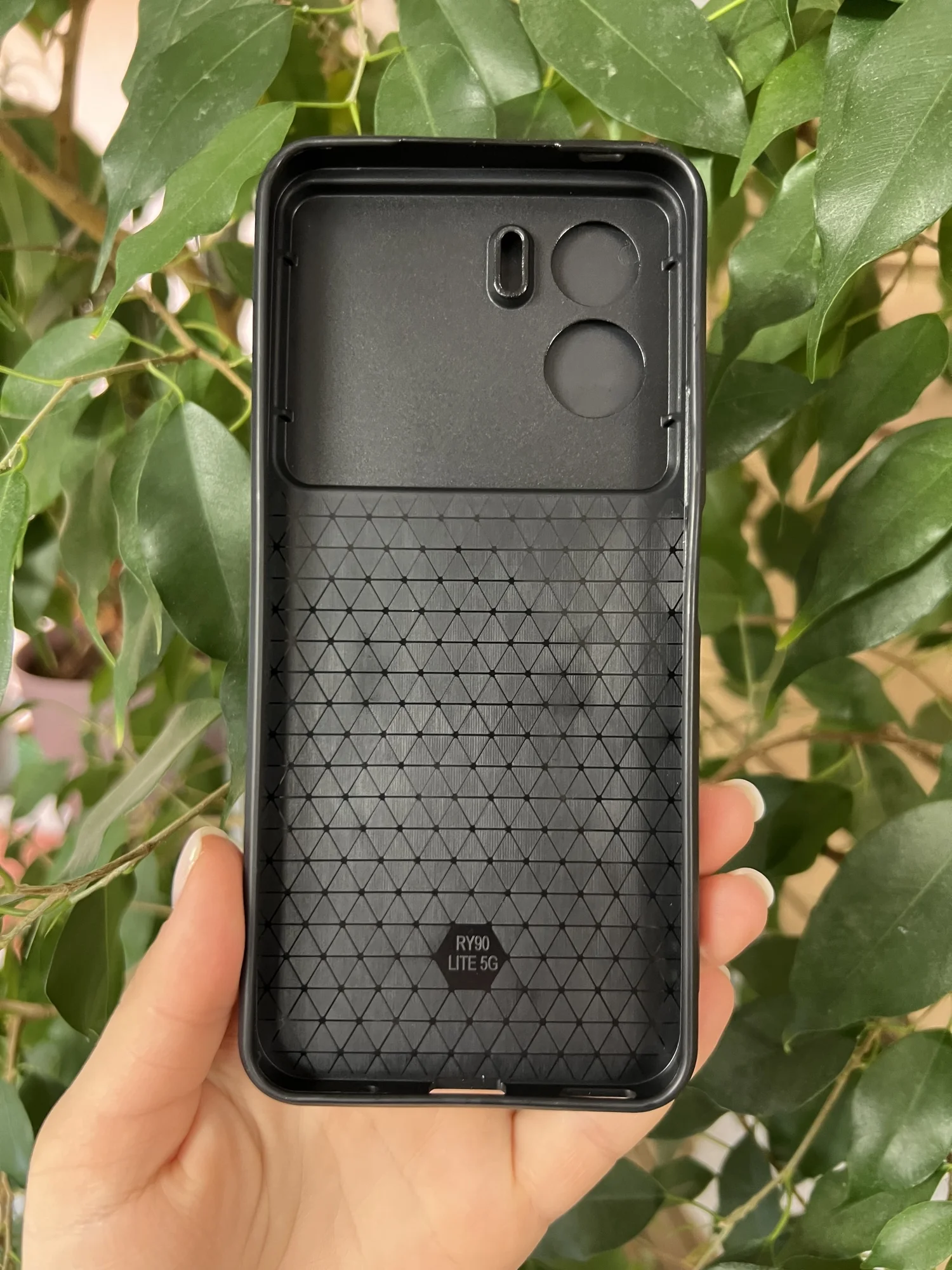 Черный чехол противоударный armors для Honor 90 Lite / Хонор 90 Лайт с защитой камеры
