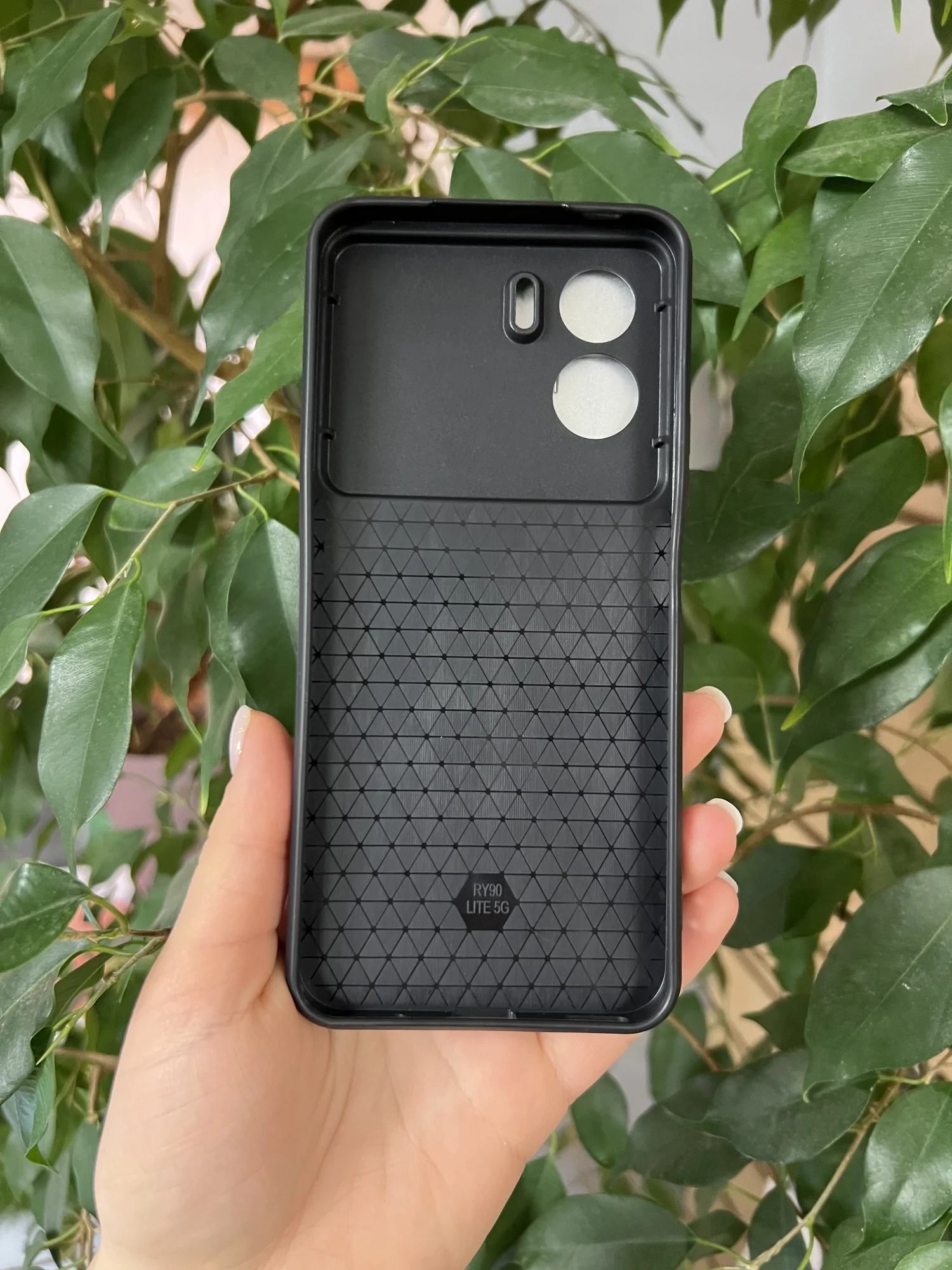 Серебряный чехол противоударный armors для Honor 90 Lite / Хонор 90 Лайт с защитой камеры