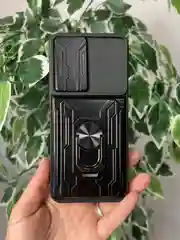 Темно-синий чехол противоударный armors для Honor 90 Lite / Хонор 90 Лайт с защитой камеры