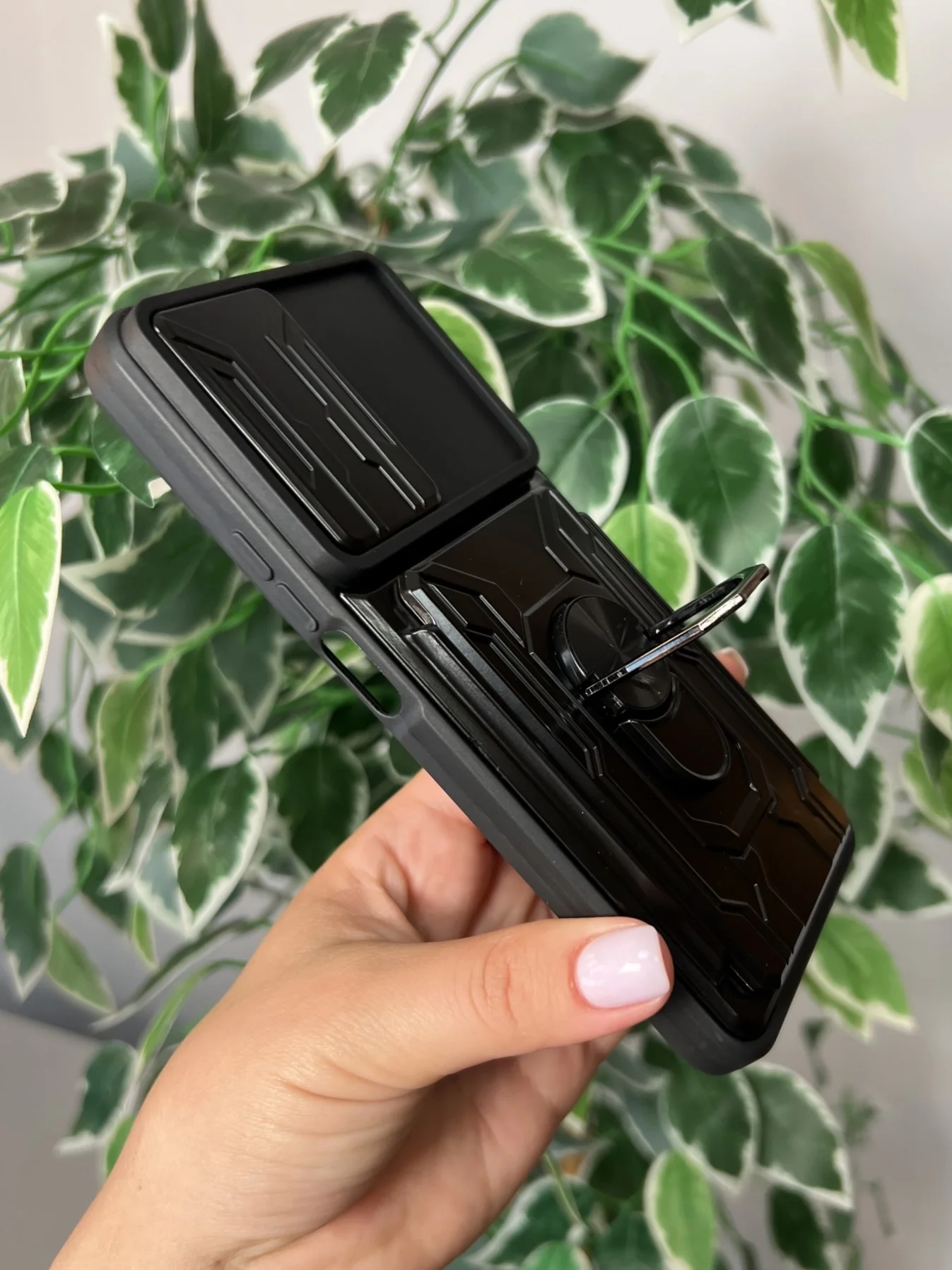 Темно-синий чехол противоударный armors для Honor 90 Lite / Хонор 90 Лайт с защитой камеры