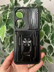 Темно-синий чехол противоударный armors для Honor X7B / Хонор Х7В с защитой камеры