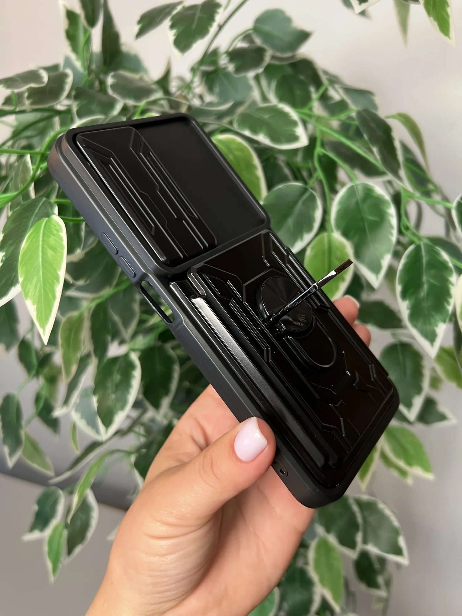 Темно-синий чехол противоударный armors для Honor X7B / Хонор Х7В с защитой камеры