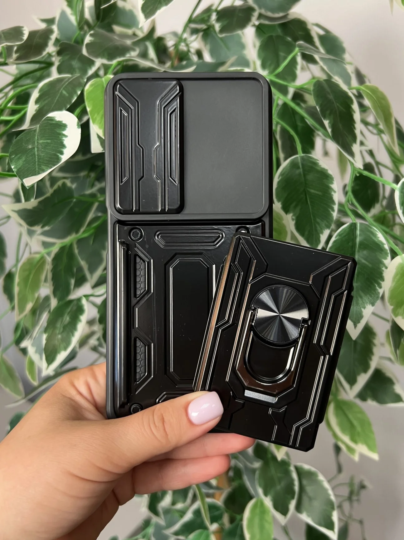 Темно-синий чехол противоударный armors для Honor X7B / Хонор Х7В с защитой камеры