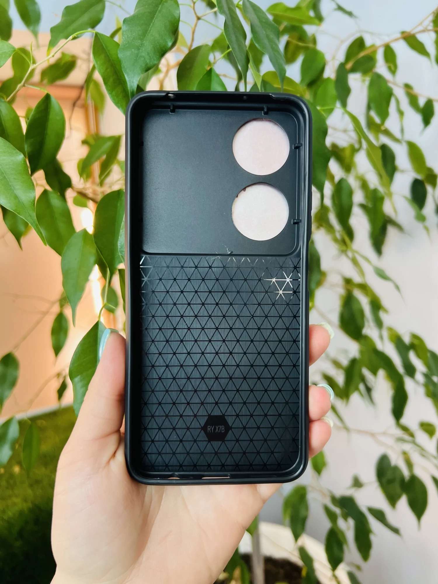 Красный чехол противоударный armors для Honor X7B / Хонор Х7В с защитой камеры