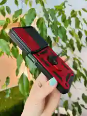 Красный чехол противоударный armors для Honor X7B / Хонор Х7В с защитой камеры