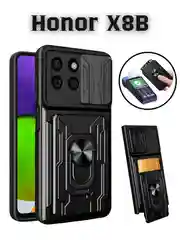 Хром чехол противоударный armors для Honor X8B / Хонор Х8В с защитой камеры