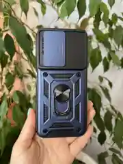 Темно-синий чехол противоударный armors для Honor X8B / Хонор Х8В с защитой камеры