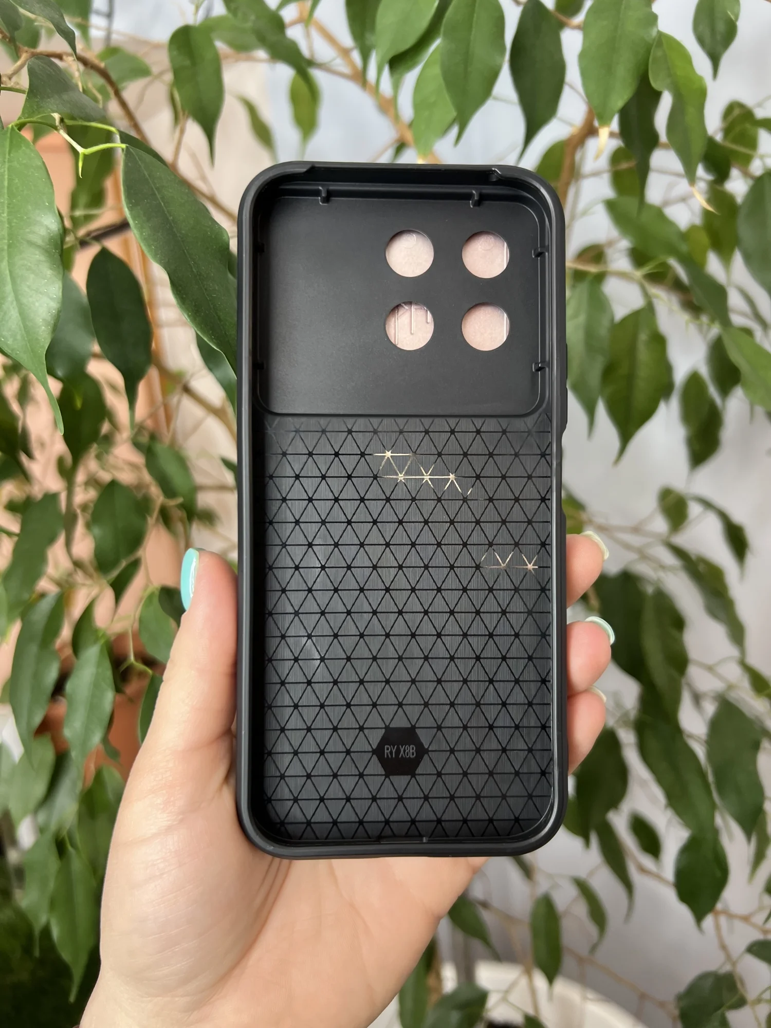 Красный чехол противоударный armors для Honor X8B / Хонор Х8В с защитой камеры