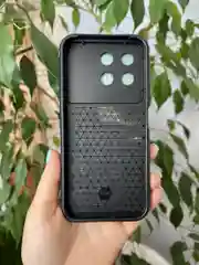 Зеленый чехол противоударный armors для Honor X8B / Хонор Х8В с защитой камеры