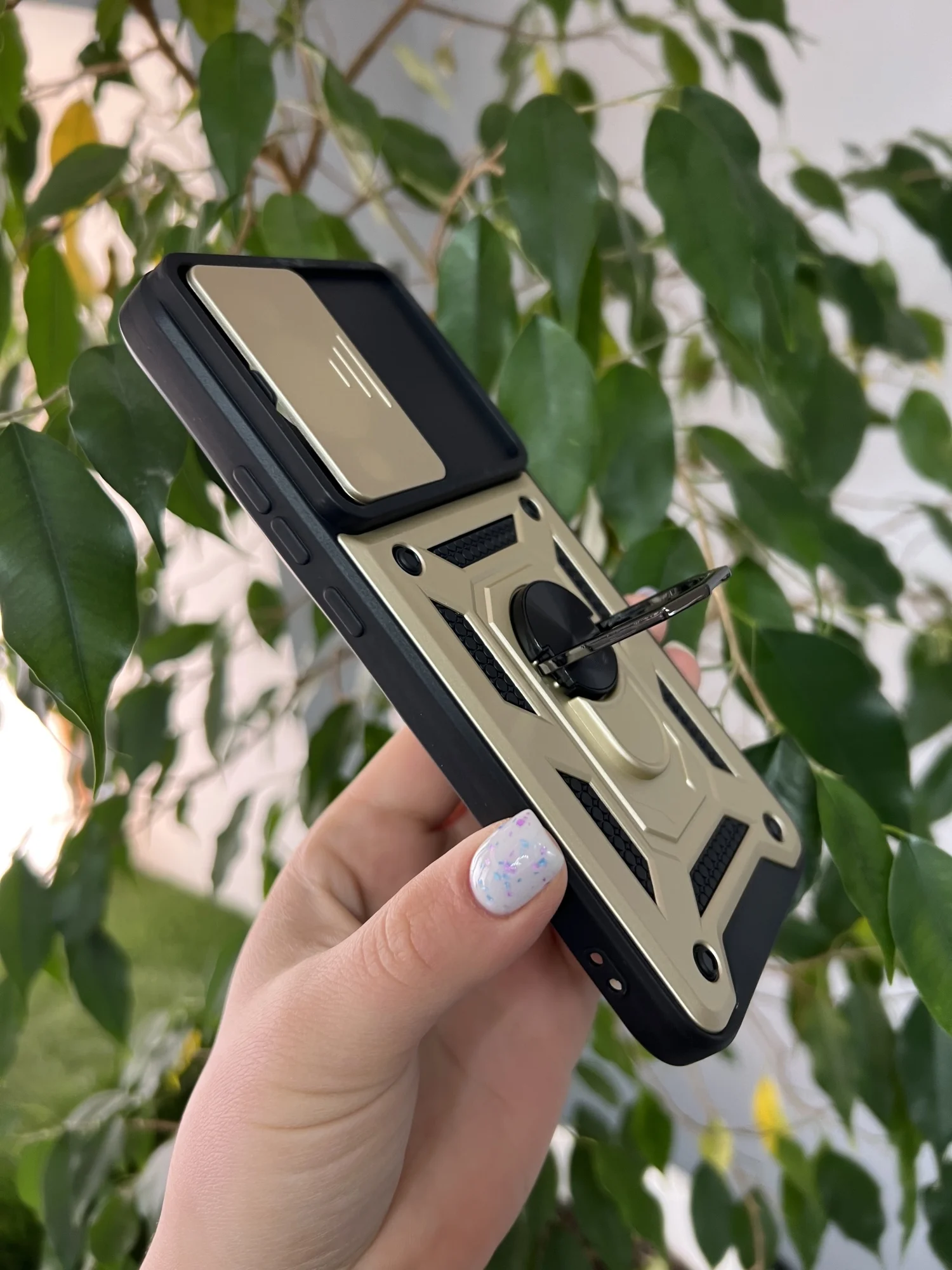 Золотой чехол противоударный armors для Huawei Nova 11 и Huawei Nova 12s