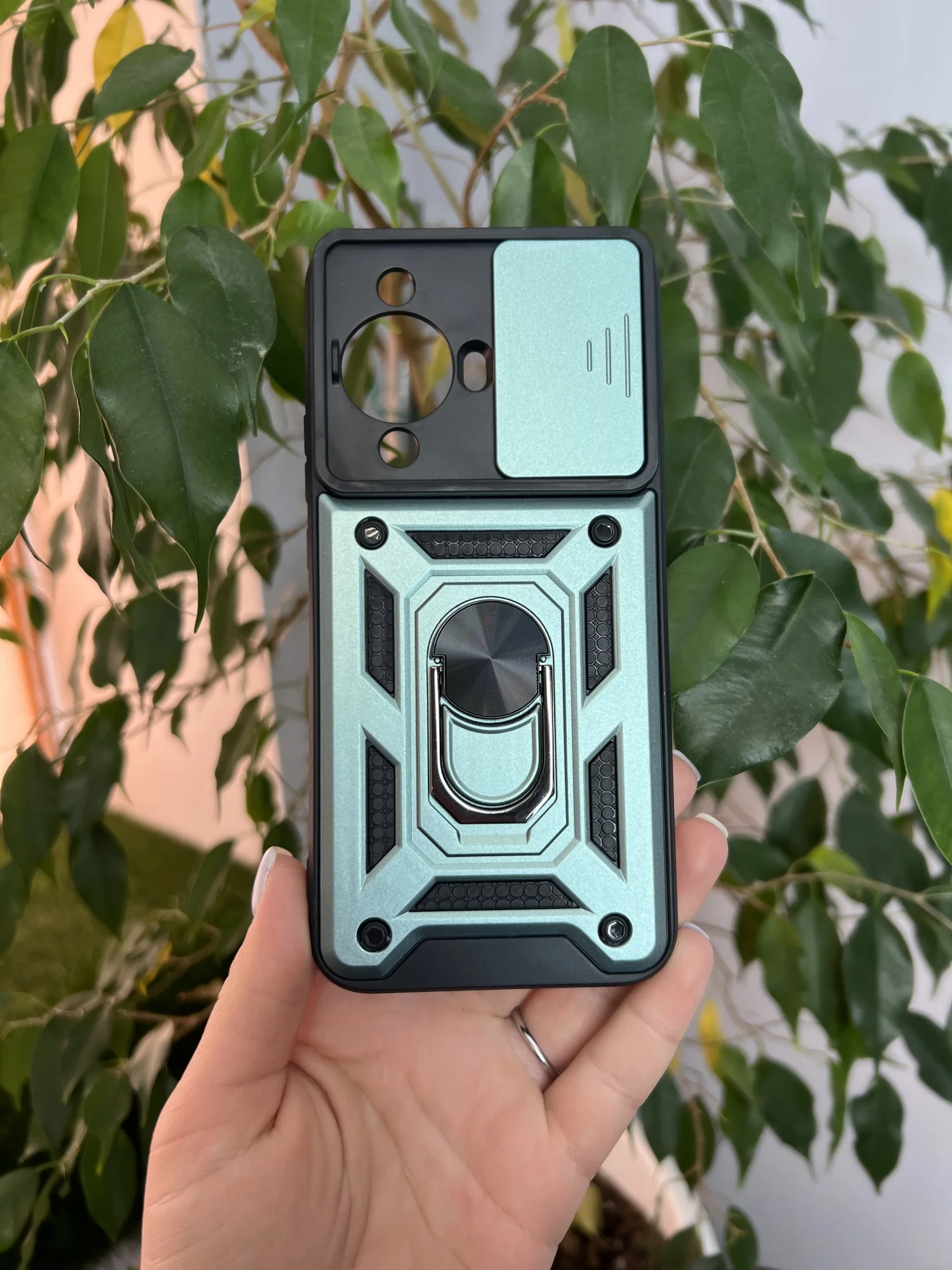 Зеленый чехол противоударный armors для Huawei Nova 11 и Huawei Nova 12s