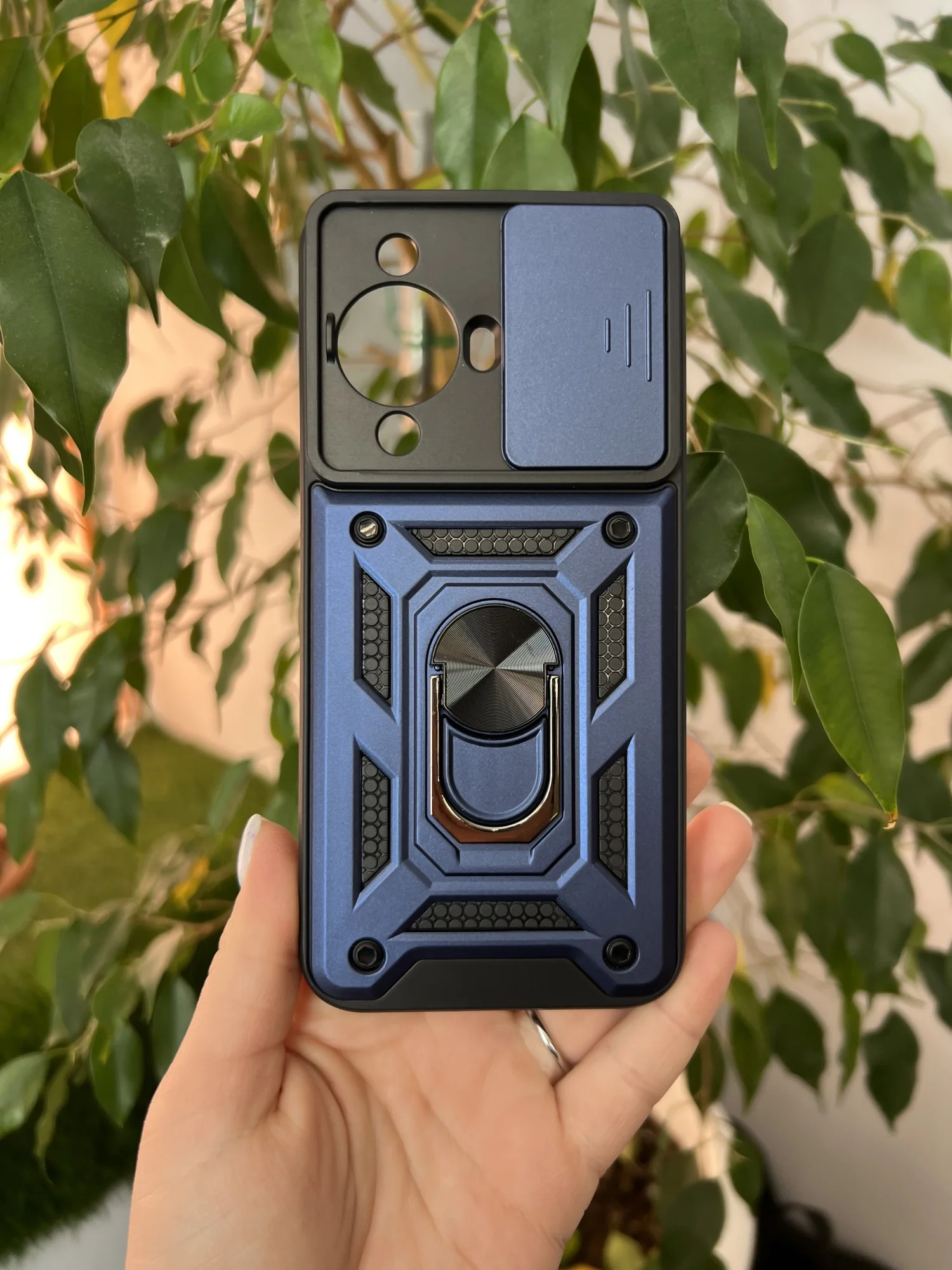 Темно-синий чехол противоударный armors для Huawei Nova 11 и Huawei Nova 12s