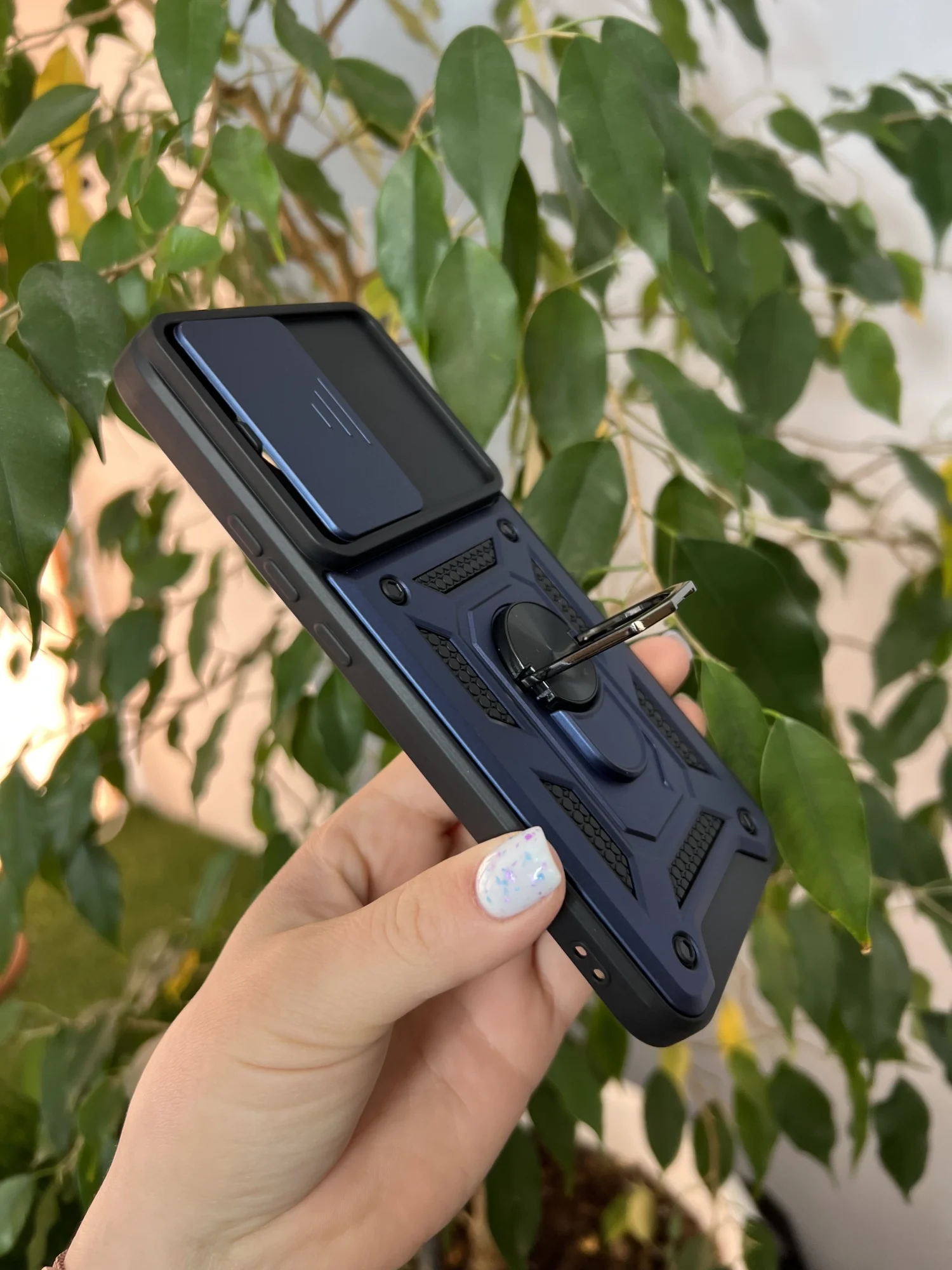 Темно-синий чехол противоударный armors для Huawei Nova 11 и Huawei Nova 12s