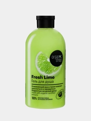 Гель для душа Organic Shop "Fresh Lime", освежающий, 500 мл