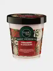 Увлажняющий мусс для тела Organic Shop Strawberry&Chocolate, 450 мл