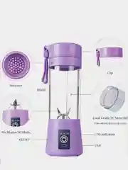 Блендер мини, беспроводной, зарядное от USB кабеля (в комплекте)