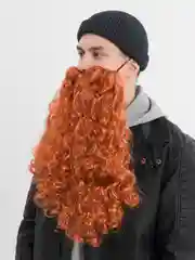 Рыжий борода , 110 гр, длина 50 см