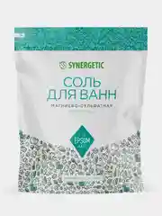 Соль для ванн магниево-сульфатная SYNERGETIC, 5 кг