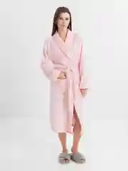 Женский домашний халат, цвет сакуры
