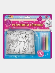 Сумка для росписи Мульти Арт "Кошечка Мэри", 24x21х2 см