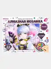 Алмазная мозаика Мульти Арт, с подрамником "Геншин", 30х40 см