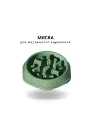 Миска для медленного кормления, большая, 21х4см