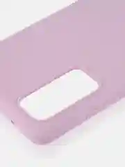 Синий чехол для Samsung Galaxy S20 FE силиконовый ROSCO матовый тонкий с бортиком- защитой камер