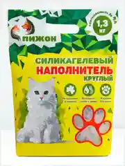 Силикагелевый наполнитель для кошачьего туалета "Пижон"