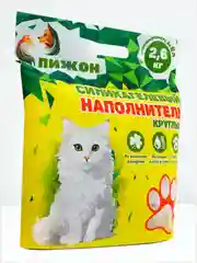 Силикагелевый наполнитель для кошачьего туалета "Пижон"