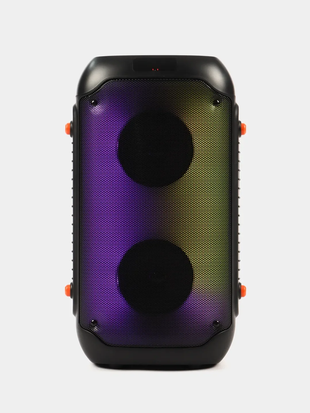 Угольный колонка Bluetooth с LED-подсветкой JQS 20Вт (USB/SD/AUX/FM) + микрофон