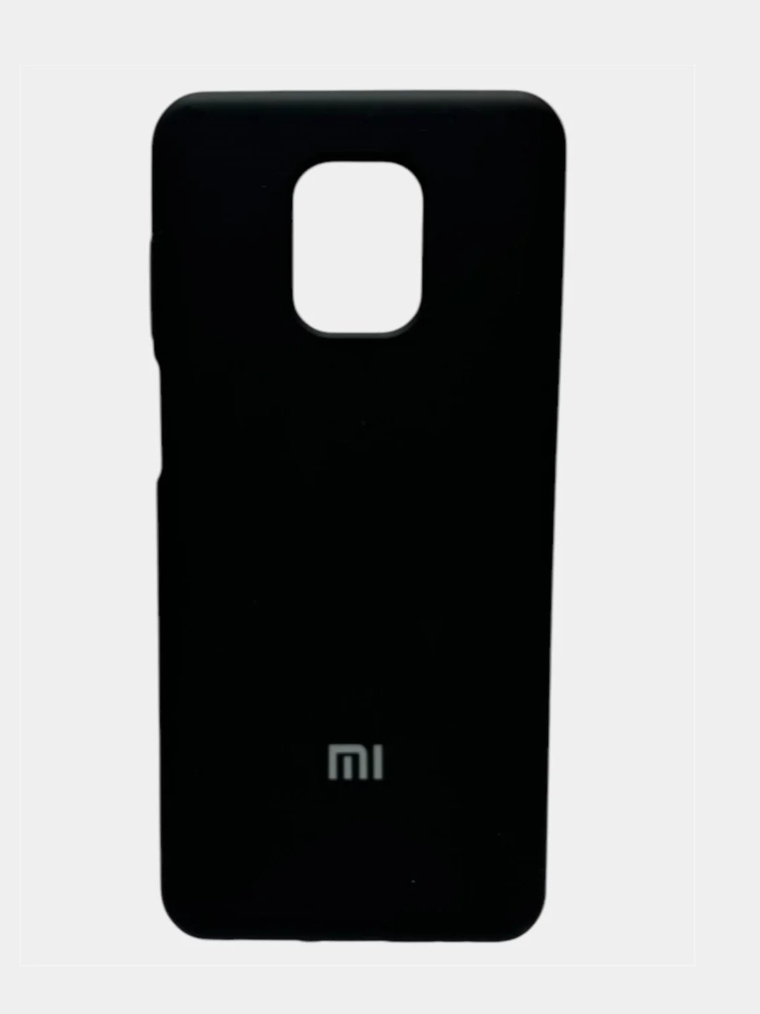 Черный чехол Soft-touch для Redmi Note 9 / Redmi 10X-4G