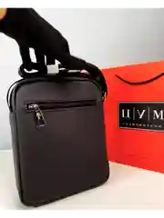 Тёмно-серый сумка мужская через плечо