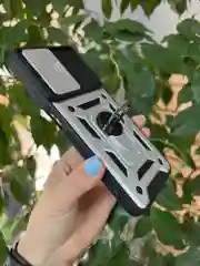 Серебряный чехол противоударный armors для Realme C51 и Realme C53 и Realme Note 50