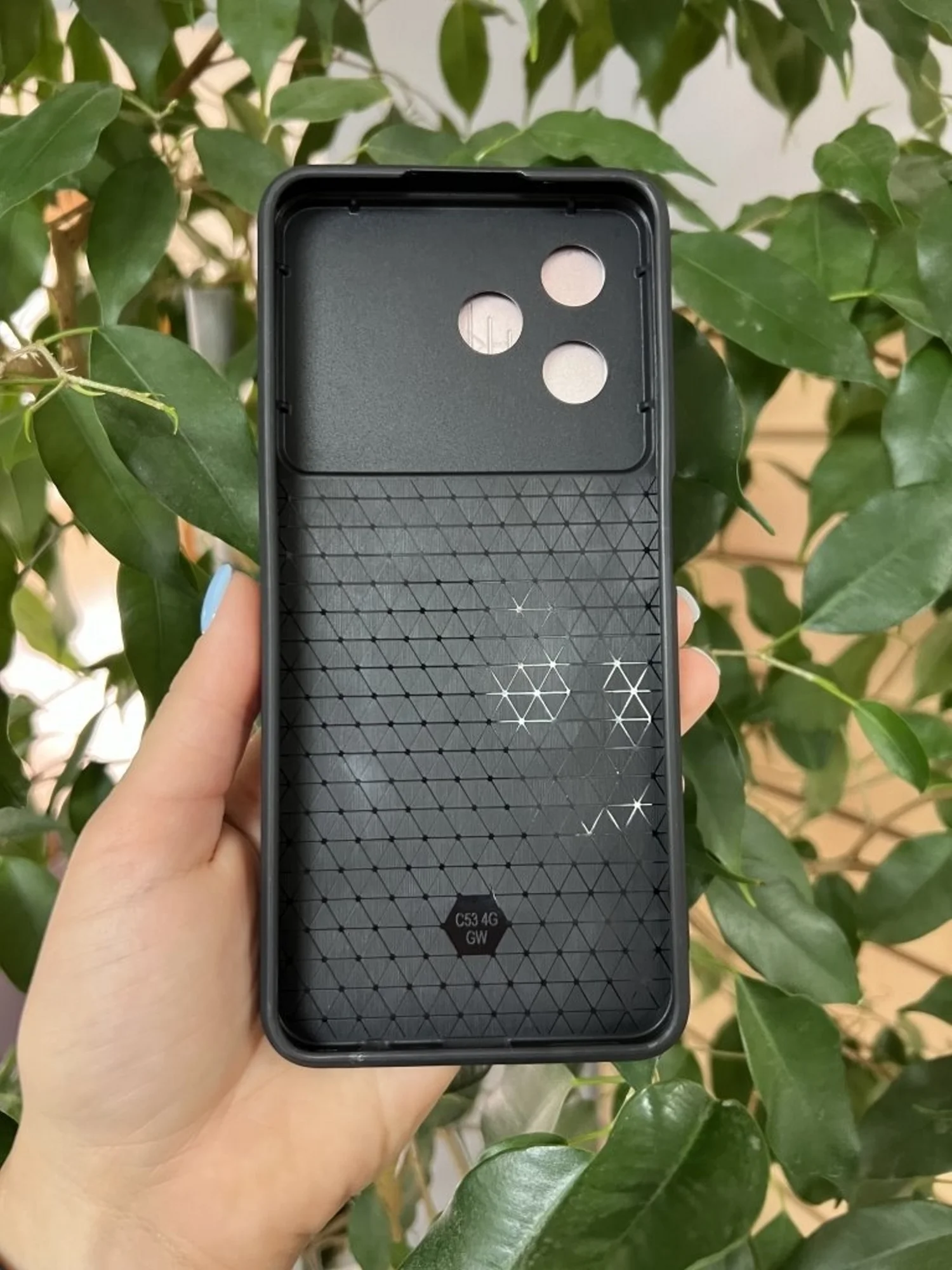 Золотой чехол противоударный armors для Realme C51 и Realme C53 и Realme Note 50
