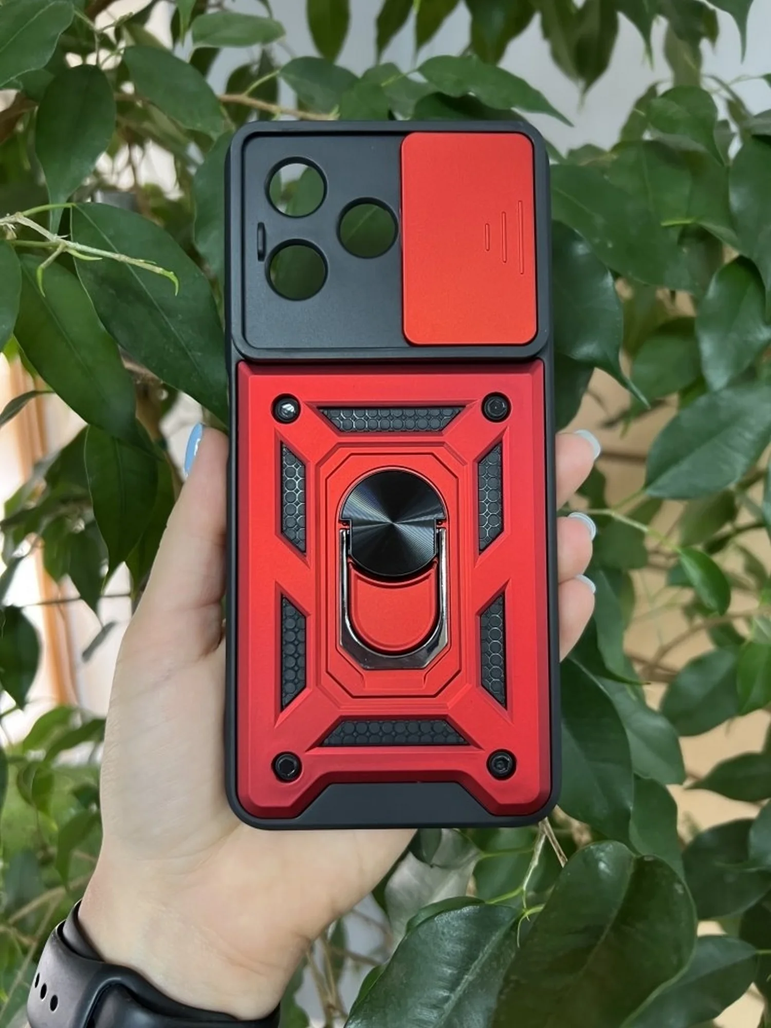 Золотой чехол противоударный armors для Realme C51 и Realme C53 и Realme Note 50