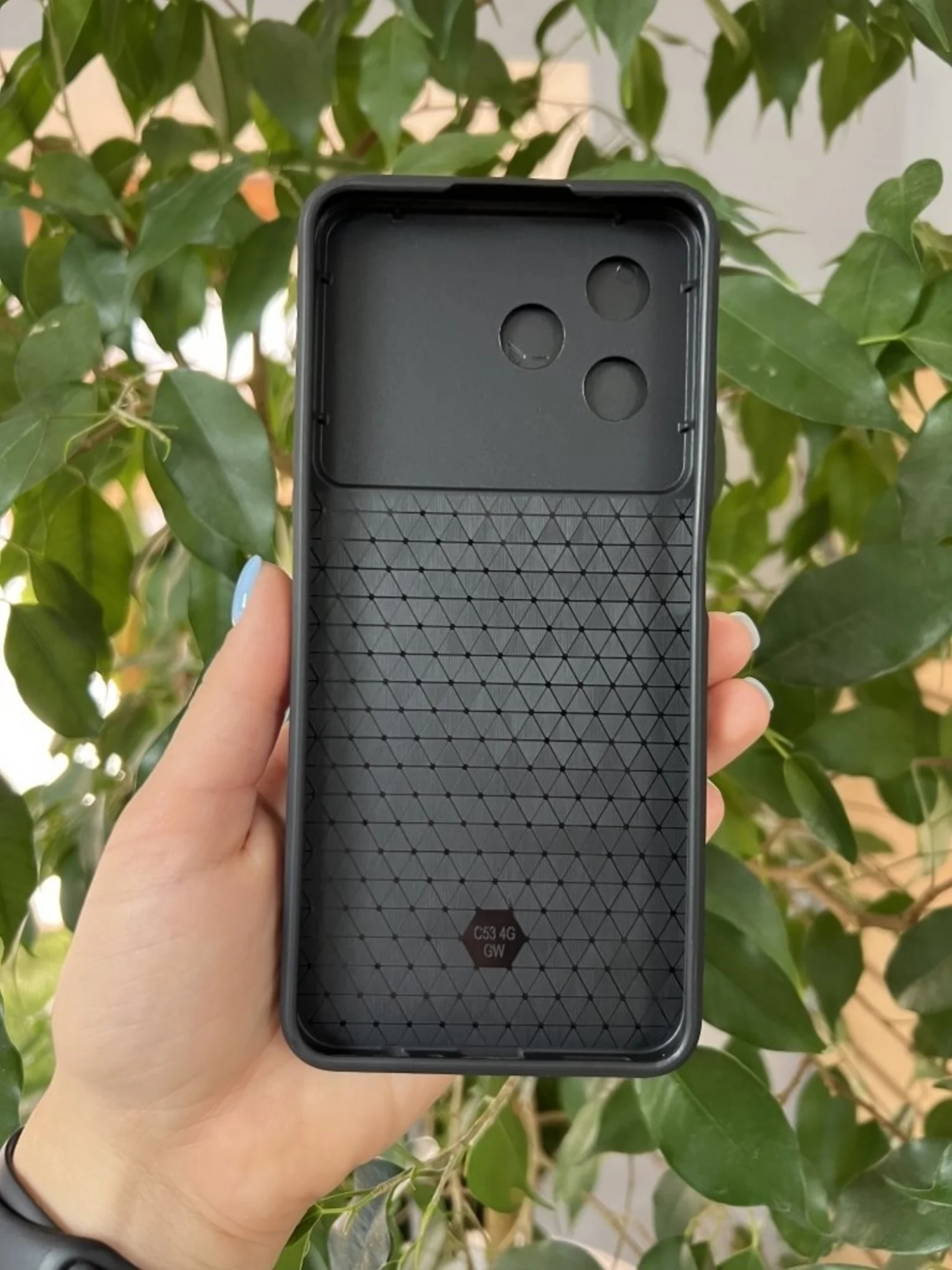 Черный чехол противоударный armors для Realme C51 и Realme C53 и Realme Note 50