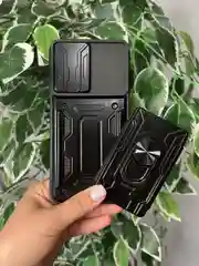 Хром чехол противоударный armors для Samsung A15 4G / Самсунг А15 4G с защитой камеры