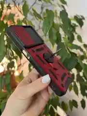 Красный чехол противоударный armors для Samsung A15 4G / Самсунг А15 4G с защитой камеры