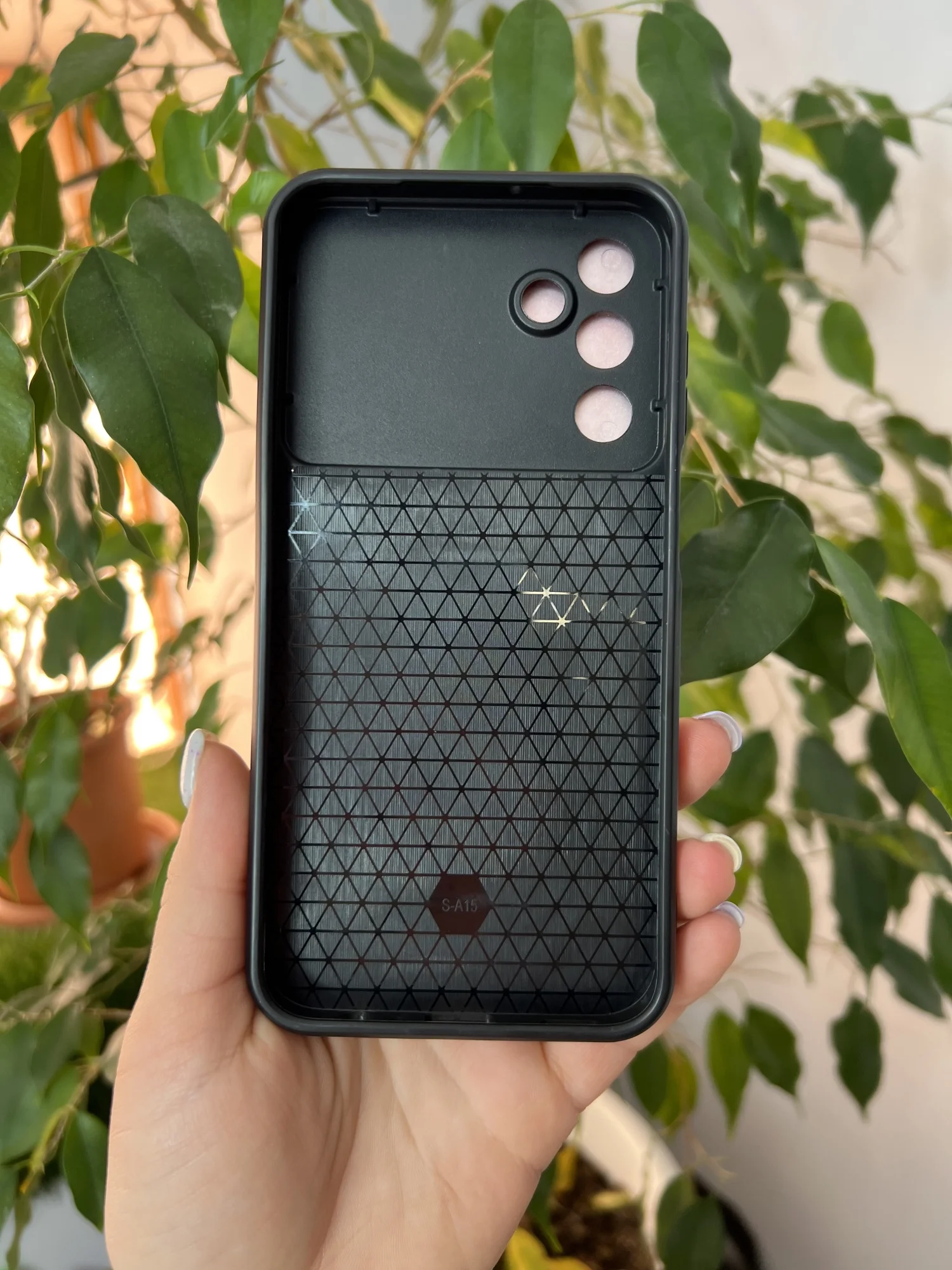 Красный чехол противоударный armors для Samsung A15 4G / Самсунг А15 4G с защитой камеры