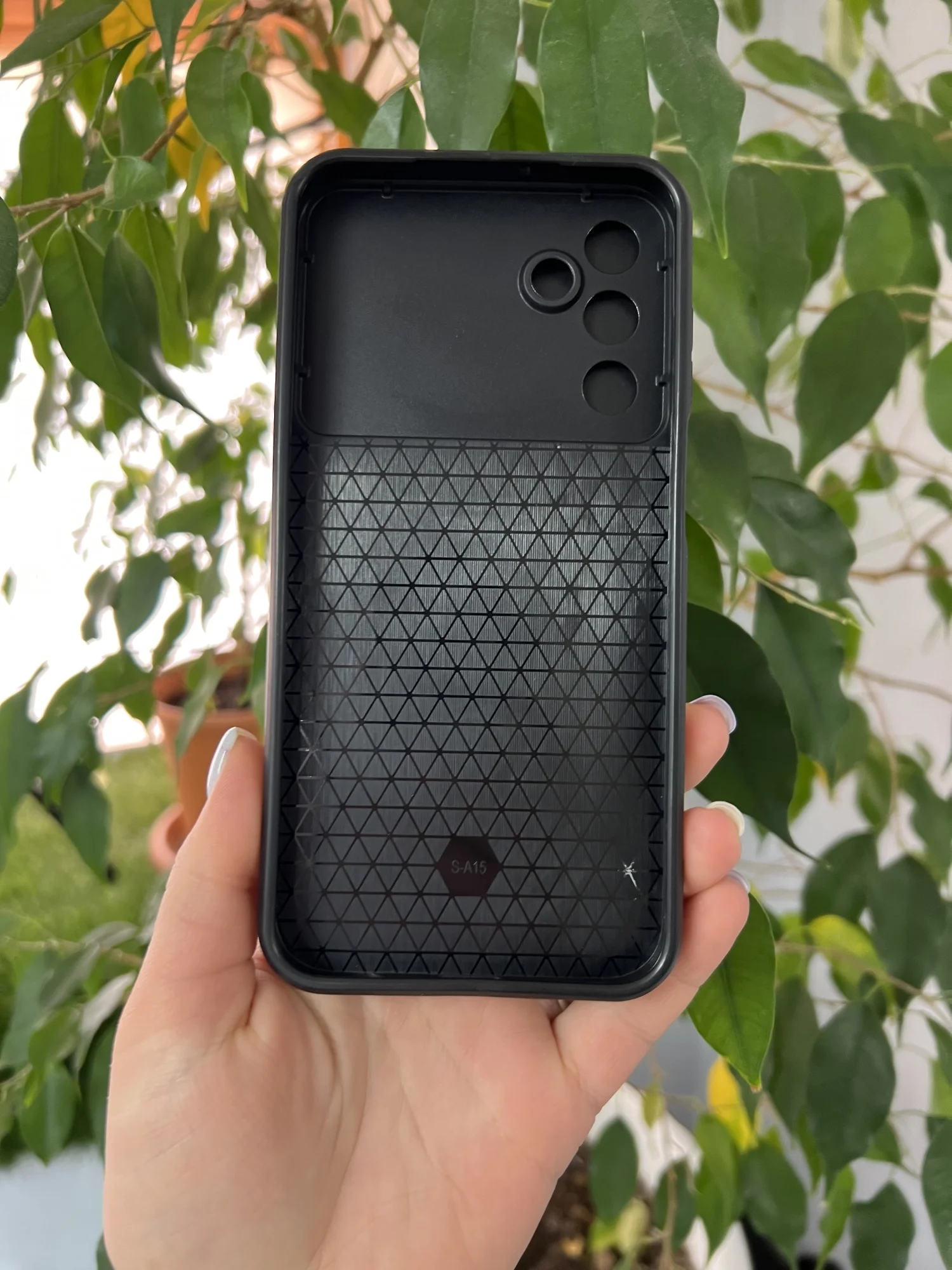 Хром чехол противоударный armors для Samsung A15 4G / Самсунг А15 4G с защитой камеры