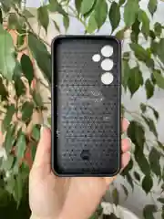 Серебряный чехол противоударный armors для Samsung A35 5G / Самсунг А35 5G с защитой камеры