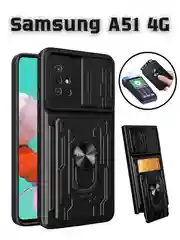 Хром чехол противоударный armors для Samsung A51 / Самсунг А51 с защитой камеры