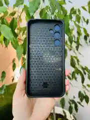 Темно-синий чехол противоударный armors для Samsung A55 5G / Самсунг А55 5G с защитой камеры