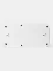 Белый удлинитель сетевой, фильтр 5 метров, 3 розетки с 4 USB и 1 Type-C портами и кнопкой
