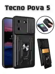 Хром чехол противоударный armors для Tecno Pova 5 / Техно Пова 5 с защитой камеры