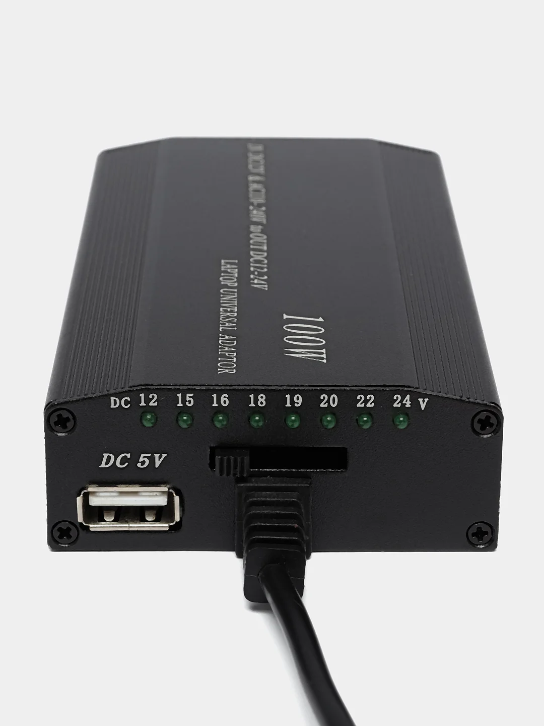 Черный универсальное Зарядное Устройство для ноутбука 100w 8 Pin + Авто Адаптер