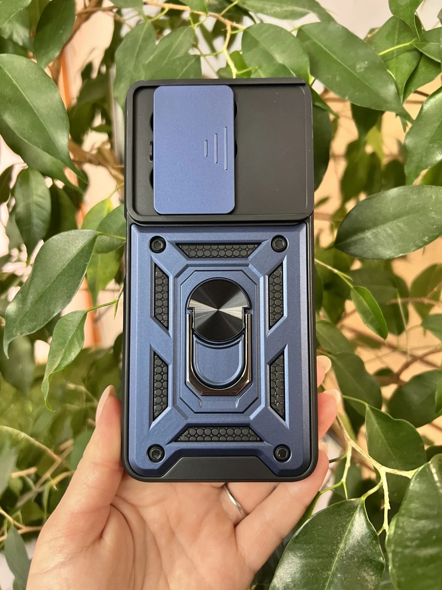 Темно-синий чехол противоударный armors для Tecno Spark GO 2024 и Spark 20 и Spark 20C и Pop 8