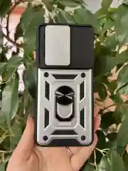 Серебряный чехол противоударный armors для Tecno Spark GO 2024 и Spark 20 и Spark 20C и Pop 8