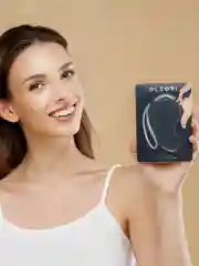 Стеклянная пилка для пяток, пемза для ног, терка для педикюра стоп OLZORI VirGo Foot A