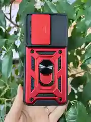 Красный чехол противоударный armors для Tecno Spark GO 2024 и Spark 20 и Spark 20C и Pop 8